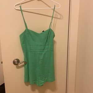 Green forever 21 romper